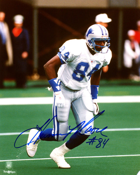 HERMAN MOORE AUTOGRAPHED SIGNED 8X10 PHOTO DETROIT LIONS STOCK #178870
