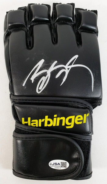 Bill Goldberg Signed Harbinger Fighting Glove (JSA COA) W.W.E. Hall of Fame 2018