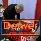 Joe Montana Autographed/Signed Pro Style Red XL Jersey Beckett 39345