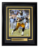 Jerome Bettis Signed Framed 11x14 Pittsburgh Steelers Photo BAS