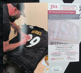 Brett Keisel Autographed Black Custom Football Jersey Pittsburgh Steelers JSA