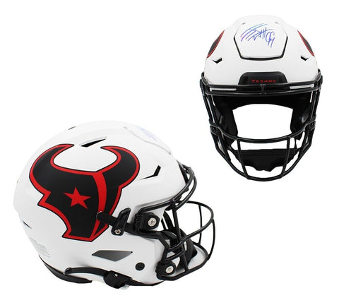 JJ Watt Signed Houston Texans Speed Authentic Flex Lunar NFL Helmet