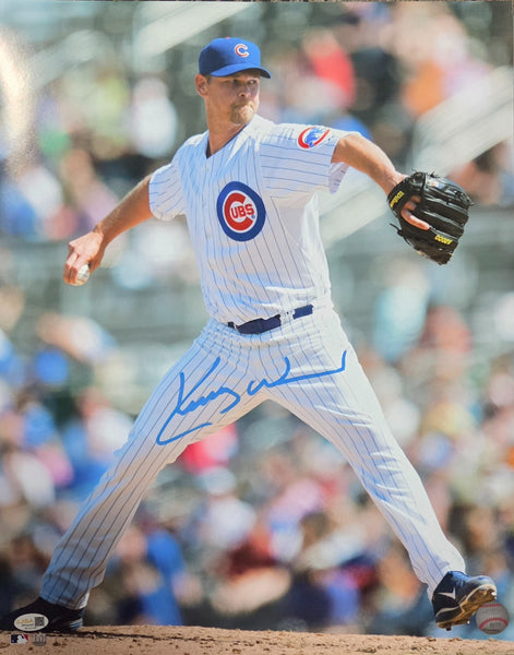 Cubs Rookie of the Year Pitcher KERRY WOOD Signed 16x20 AUTO Photo #3 AUTO - JSA