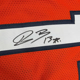 Autographed/Signed Pat Bryant II Denver Orange Pro Cut Football Jersey JSA COA