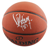 Spurs David Robinson Authentic Signed Spalding Basketball BAS Witnessed #WY58078