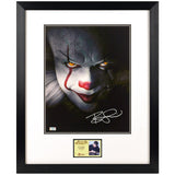 Bill Skarsgard Autographed IT Pennywise From the Shadows 11x14 Framed Photo
