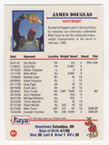 James Buster Douglas Signed 1991 Kayo Boxing Trading Card #31 - (SCHWARTZ COA)