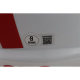 Christian Gonzalez Autographed New England Patriots TB F/S Helmet Beckett 49142