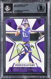 Vikings Adam Thielen Signed 2020 Rookies & Stars #69 Card BAS Slabbed 2