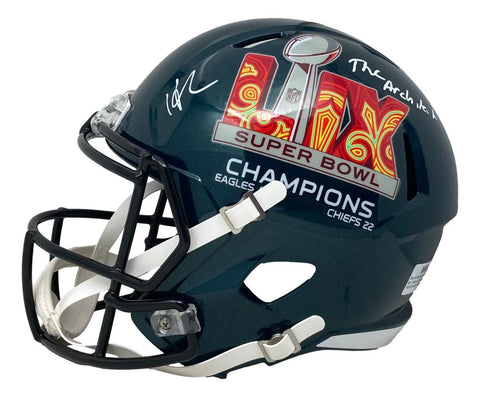 Howie Roseman Signed Eagles FS Super Bowl 59 LIX Replica Helmet The Architect