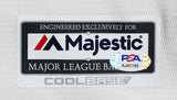 Orioles Brooks Robinson "HOF 1983" Signed White Majestic Jersey PSA/DNA #AJ41195