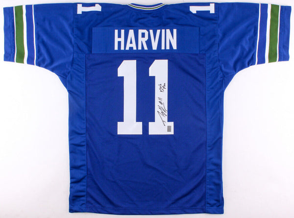 Percy Harvin Signed Seahawks Jersey Inscribed "12th Man" (GTSM) Florida Gator