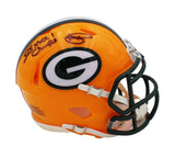 Andre Rison Signed Green Bay Packers Speed NFL Mini Helmet with Inscription