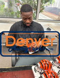 AJ Green Autographed Cincinnati Bengals Speed Mini Helmet Beckett 39069