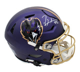 Ray Lewis Signed Baltimore Ravens Speed Flex Authentic Alternate NFL Helmet
