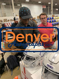 Jordan Addison Autographed Minnesota Vikings SpeedFlex Alt Helmet Beckett 50777