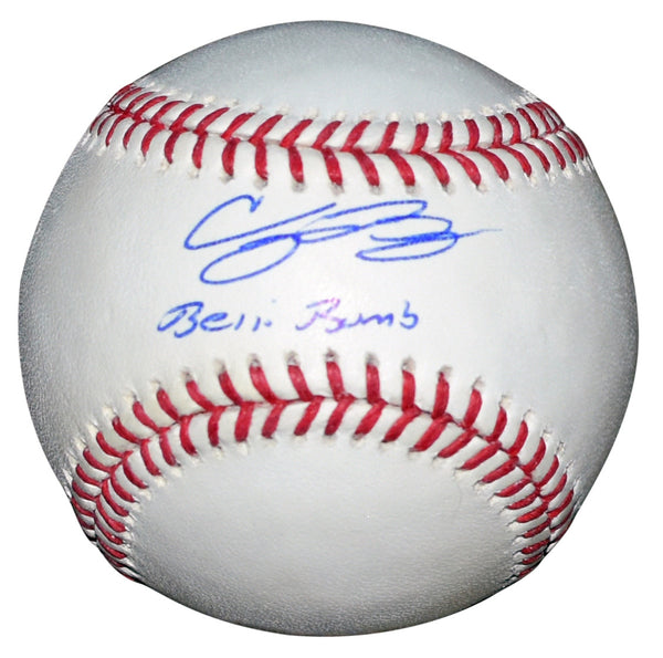 CODY BELLINGER SIGNED NEW YORK YANKEES RAWLINGS MLB BASEBALL W/ BELLI BOMB
