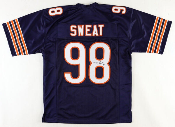 Montez Sweat Signed Chicago Bears Blue Jersey (JSA) 2019 1st Rd Pick Linebacker