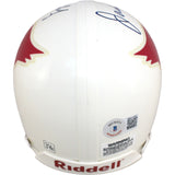 Jackie Smith Dan Dierdorf Signed Arizona Cardinals Mini Helmet HOF Beckett 52753