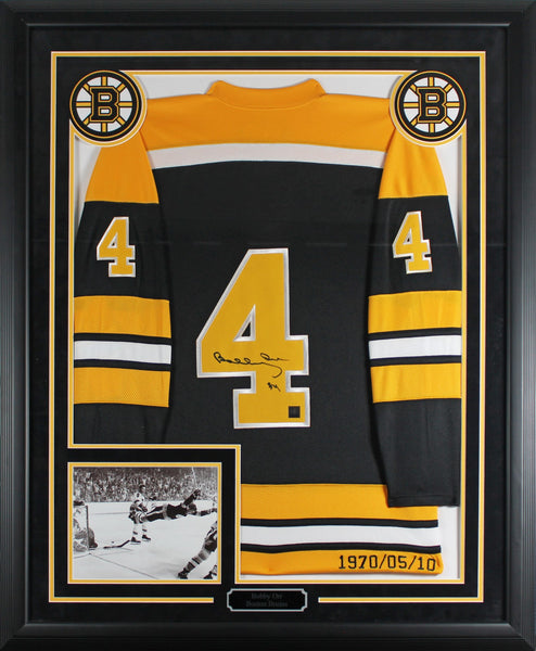 Bruins Bobby Orr Authentic Signed Framed Jersey Autographed BAS #AG010163
