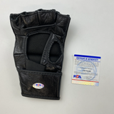 Autographed/Signed Khamzat Borz Chimaev UFC MMA Black Glove PSA/DNA COA