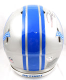 Jahmyr Gibbs Autographed Detroit Lions F/S Speed Authentic Helmet- Fanatics