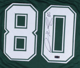 Derrick Mason Signed Michigan State Spartans Jersey (Radtke) Titans Pro Bowl WR