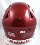 Adrian Peterson Signed Oklahoma Sooners F/S Speed Flex Helmet - Beckett W Holo