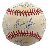 1997 Tigers (23) Herndon, Bell, Easley +20 Signed Oal Baseball BAS #AA03199