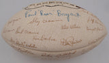 1976 Alabama Autographed Football 88 Sigs Incl Paul Bear Bryant Beckett AE08164