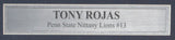 Tony Rojas Autographed/Inscribed 8x10 Photo Framed Penn State JSA 195730