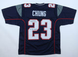 Patrick Chung Signed New England Patriots Jersey Inscr. "3x SB Champ!!"(JSA COA)