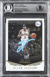 76ers Allen Iverson Authentic Signed 2016 Studio #74 Card BAS Slabbed