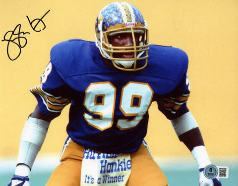 HUGH GREEN AUTOGRAPHED PITT PITTSBURGH PANTHERS 8x10 PHOTO BECKETT