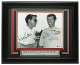 Richard Petty and Dale Inman Signed Framed 8x10 Nascar Photo BAS