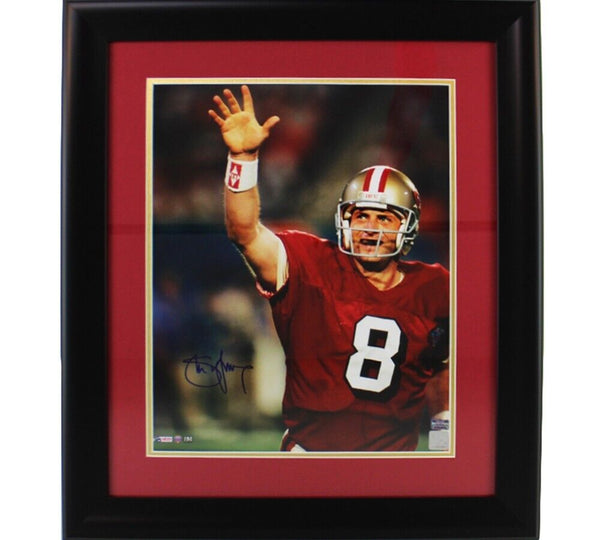 Steve Young Signed San Francisco 49ers Framed 16x20 NFL Photo