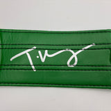 Autographed/Signed Tyson Fury WBC Green Boxing Replica Title Belt JSA COA