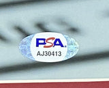 Thug Rose Namajunas Signed In Silver Framed Punch 11x14 Photo PSA