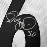Autographed/Signed Jerome Bettis Pittsburgh White Football Jersey JSA COA