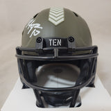 DEANDRE HOPKINS SIGNED TENNESSEE TITANS STS SPEED MINI HELMET BECKETT QR