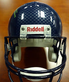 RUSSELL WILSON AUTO SEAHAWKS SB FULL SIZE HELMET SB CHAMPS GREEN RW HOLO 72350