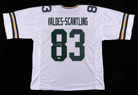 Marquez Valdes-Scantling Signed/Auto Packers Custom Football Jersey JSA 162026
