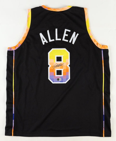 Grayson Allen Signed Phoenix Suns Jersey (Beckett) 2015 NCAA National Champ Duke