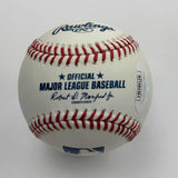 Autographed/Signed John Rocker 99 NL Champs Rawlings ROML Baseball JSA COA