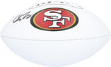 Chase Young San Francisco 49ers Autographed Franklin White Panel Football