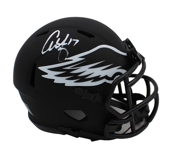Alshon Jeffery Signed Philadelphia Eagles Speed Eclipse NFL Mini Helmet