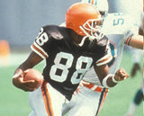 Reggie Langhorne Signed Cleveland Browns Jersey Inscribed "Dawg Pound" All World