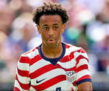 Tyler Adams Signed USA National Team Jersey (PSA) 2022 US Soccer Player o/t Year