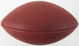 Lane Kiffin Signed Ole Miss Runnin' Rebels Logo Football (JSA COA) New LSU Coach