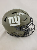 SAQUON BARKLEY SIGNED NY GIANTS STS SPEEDFLEX AUTHENTIC HELMET BECKETT